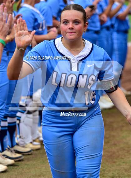 Thumbnail 2 in Hallsville vs. Lake Creek (UIL Softball 5A D2 Final) photogallery.