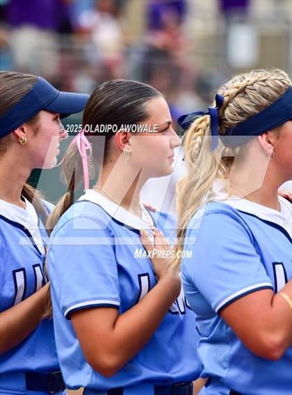 Thumbnail 2 in Hallsville vs. Lake Creek (UIL Softball 5A D2 Final) photogallery.