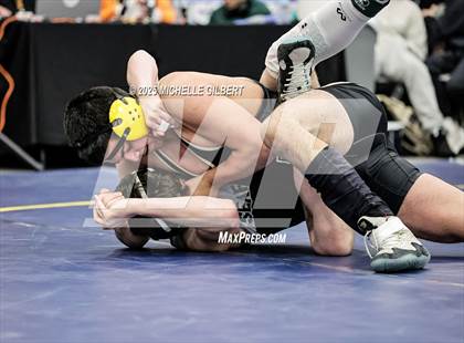Thumbnail 3 in NYSPHSAA Wrestling Dual Finals Round 1 (Seaford vs Nanuet) photogallery.