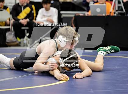 Thumbnail 1 in NYSPHSAA Wrestling Dual Finals Round 1 (Seaford vs Nanuet) photogallery.