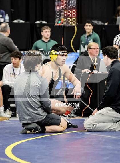 Thumbnail 1 in NYSPHSAA Wrestling Dual Finals Round 1 (Seaford vs Nanuet) photogallery.