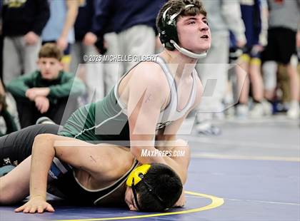 Thumbnail 3 in NYSPHSAA Wrestling Dual Finals Round 1 (Seaford vs Nanuet) photogallery.