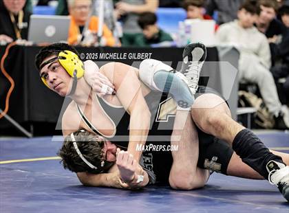 Thumbnail 3 in NYSPHSAA Wrestling Dual Finals Round 1 (Seaford vs Nanuet) photogallery.