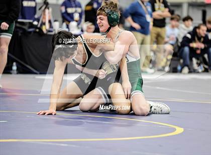 Thumbnail 1 in NYSPHSAA Wrestling Dual Finals Round 1 (Seaford vs Nanuet) photogallery.