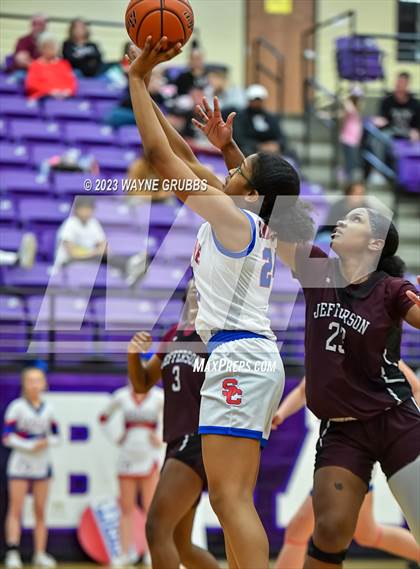 Thumbnail 3 in Jefferson vs. Sabine (UIL 3A Bi-District Playoff) photogallery.