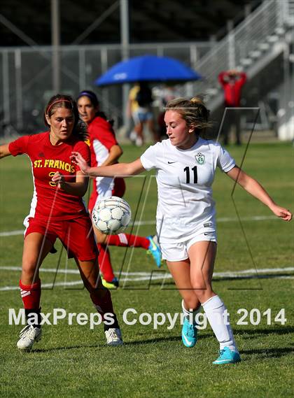 Thumbnail 1 in St. Francis @ Granite Bay (CIF SJS D1 Playoff) photogallery.