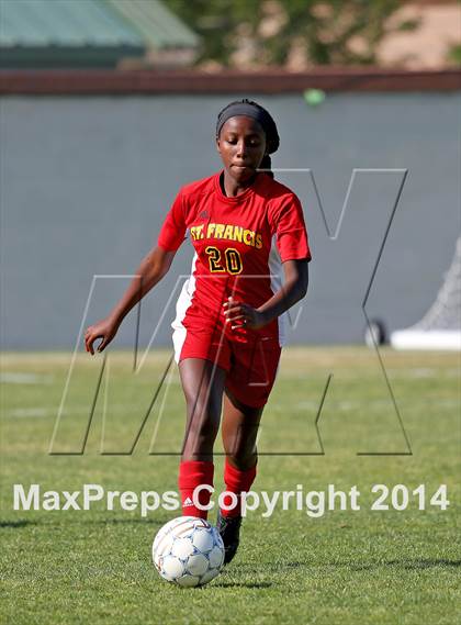 Thumbnail 3 in St. Francis @ Granite Bay (CIF SJS D1 Playoff) photogallery.