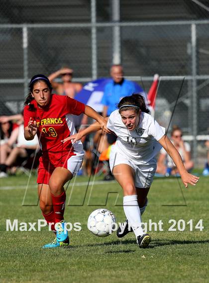Thumbnail 2 in St. Francis @ Granite Bay (CIF SJS D1 Playoff) photogallery.