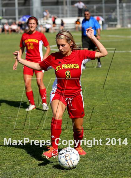 Thumbnail 1 in St. Francis @ Granite Bay (CIF SJS D1 Playoff) photogallery.