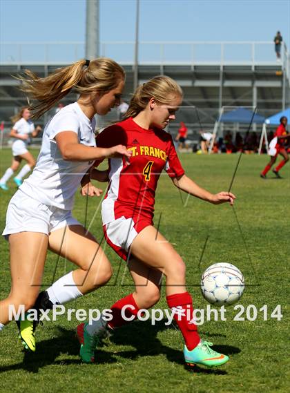 Thumbnail 1 in St. Francis @ Granite Bay (CIF SJS D1 Playoff) photogallery.