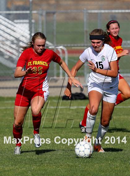 Thumbnail 2 in St. Francis @ Granite Bay (CIF SJS D1 Playoff) photogallery.
