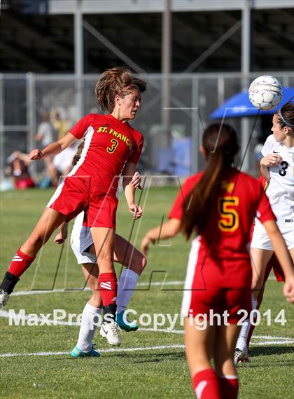 Thumbnail 2 in St. Francis @ Granite Bay (CIF SJS D1 Playoff) photogallery.