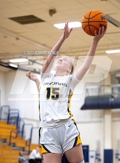 Thumbnail 2 in Franklin vs Oak Ridge (Trojan Toss Up) photogallery.