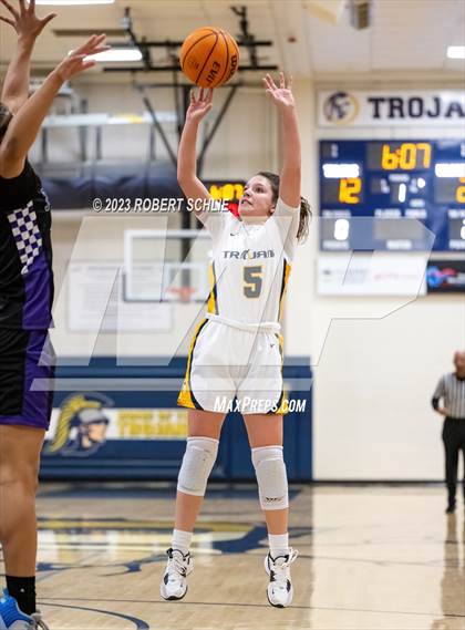 Thumbnail 1 in Franklin vs Oak Ridge (Trojan Toss Up) photogallery.