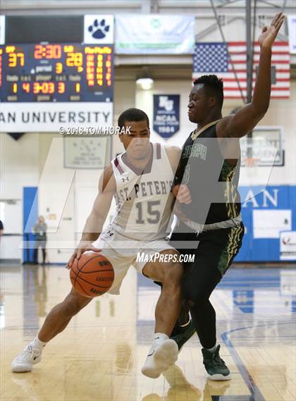 Thumbnail 2 in St. Joseph vs St Peter's Prep (SFIC Festival) photogallery.