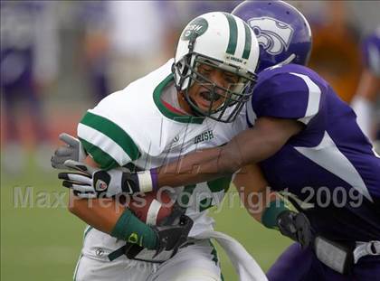 Thumbnail 3 in Franklin vs. Sacred Heart Cathedral (Battle at the Capital) photogallery.