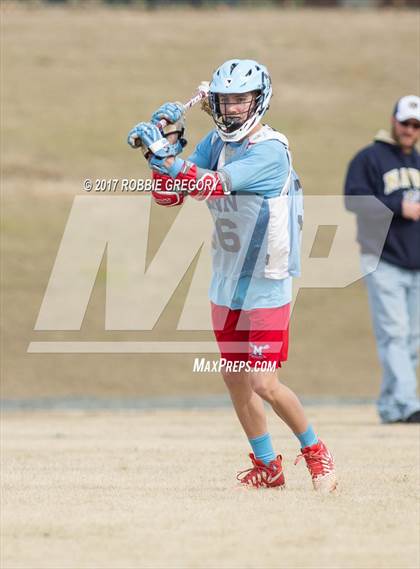 Thumbnail 2 in Mann vs Byrnes (Cavalier Lacrosse Invitational) photogallery.