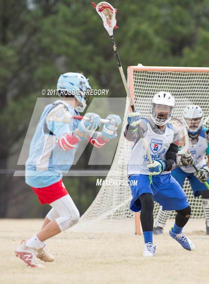 Thumbnail 2 in JV: Mann vs Byrnes (Cavalier Lacrosse Invitational) photogallery.