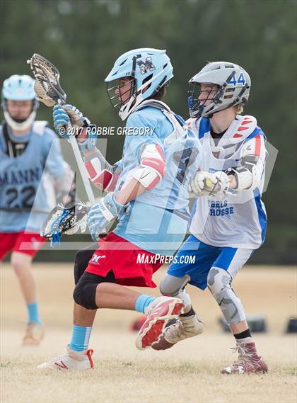 Thumbnail 3 in Mann vs Byrnes (Cavalier Lacrosse Invitational) photogallery.
