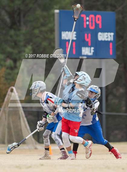 Thumbnail 3 in JV: Mann vs Byrnes (Cavalier Lacrosse Invitational) photogallery.