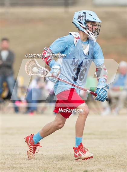 Thumbnail 1 in Mann vs Byrnes (Cavalier Lacrosse Invitational) photogallery.
