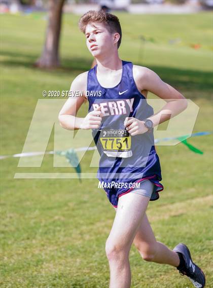 Thumbnail 1 in Western Equinox Cross Country Festival (5K Run Boys) photogallery.