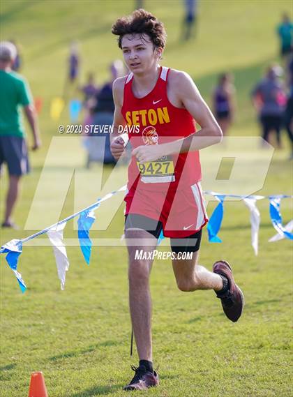 Thumbnail 1 in Western Equinox Cross Country Festival (5K Run Boys) photogallery.