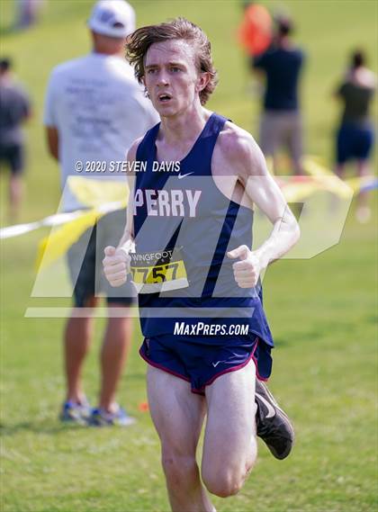 Thumbnail 2 in Western Equinox Cross Country Festival (5K Run Boys) photogallery.