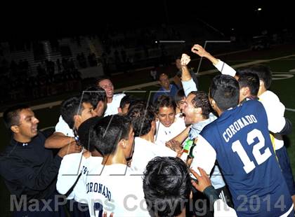 Thumbnail 3 in Northwest Christian vs. Coronado (AIA D3 Final) photogallery.