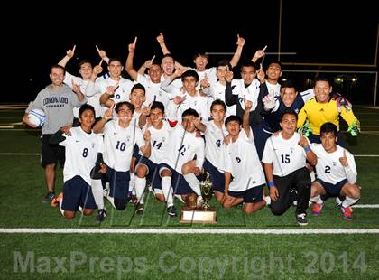 Thumbnail 3 in Northwest Christian vs. Coronado (AIA D3 Final) photogallery.