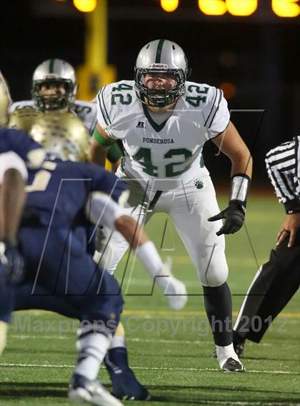 Thumbnail 2 in Ponderosa @ Elk Grove (CIF SJS D2 Playoffs) photogallery.