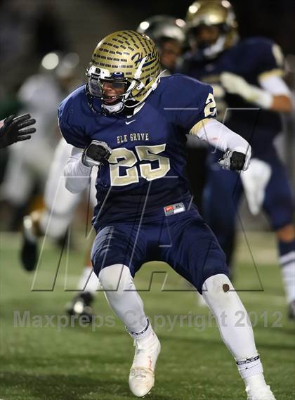 Thumbnail 1 in Ponderosa @ Elk Grove (CIF SJS D2 Playoffs) photogallery.