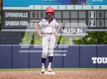 Thumbnail 1 in Spanish Fork vs. Springville (UHSAA 5A Final - Game 2) photogallery.