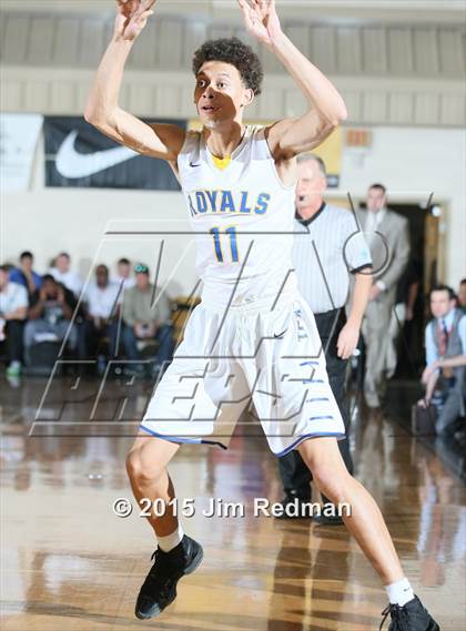 Thumbnail 3 in  High Point Christian Academy vs. First Academy (City of Palms Classic) photogallery.