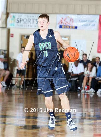 Thumbnail 1 in  High Point Christian Academy vs. First Academy (City of Palms Classic) photogallery.