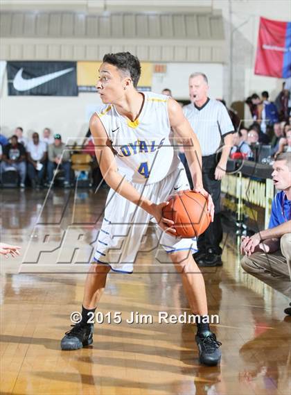 Thumbnail 1 in  High Point Christian Academy vs. First Academy (City of Palms Classic) photogallery.