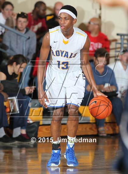 Thumbnail 2 in  High Point Christian Academy vs. First Academy (City of Palms Classic) photogallery.