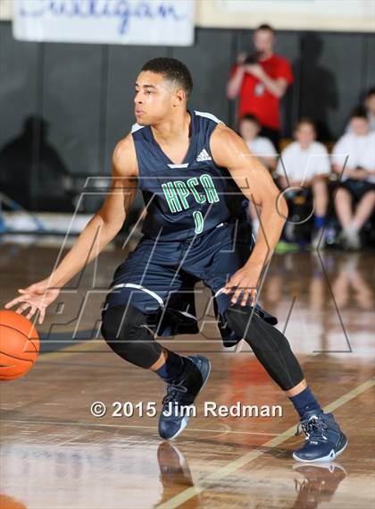 Thumbnail 2 in  High Point Christian Academy vs. First Academy (City of Palms Classic) photogallery.