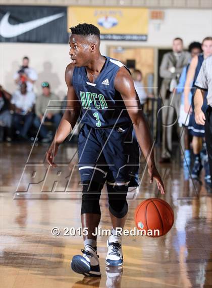 Thumbnail 1 in  High Point Christian Academy vs. First Academy (City of Palms Classic) photogallery.