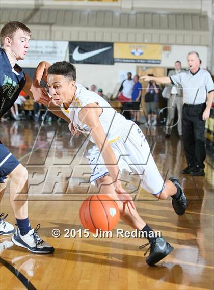 Thumbnail 2 in  High Point Christian Academy vs. First Academy (City of Palms Classic) photogallery.