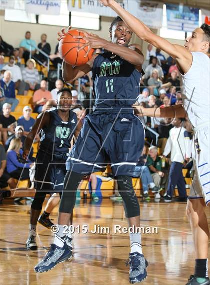 Thumbnail 1 in  High Point Christian Academy vs. First Academy (City of Palms Classic) photogallery.