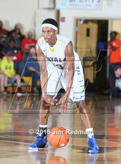 Thumbnail 2 in  High Point Christian Academy vs. First Academy (City of Palms Classic) photogallery.