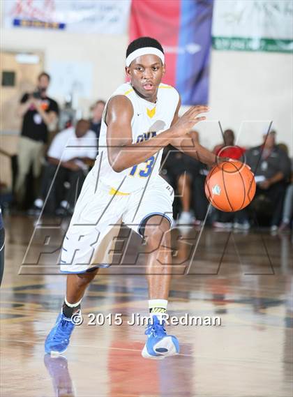 Thumbnail 1 in  High Point Christian Academy vs. First Academy (City of Palms Classic) photogallery.