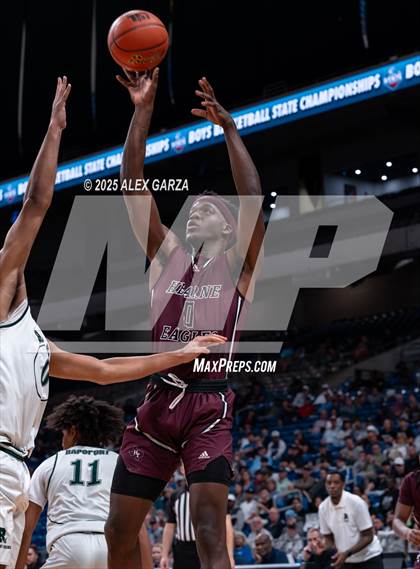 Thumbnail 1 in Waco Meyer vs. Hearne (UIL 2A Basketball Division I Final) photogallery.