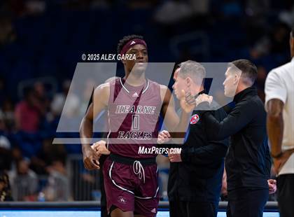 Thumbnail 3 in Waco Meyer vs. Hearne (UIL 2A Basketball Division I Final) photogallery.
