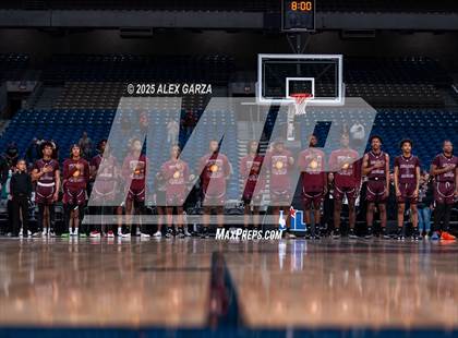 Thumbnail 2 in Waco Meyer vs. Hearne (UIL 2A Basketball Division I Final) photogallery.