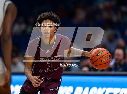 Thumbnail 1 in Waco Meyer vs. Hearne (UIL 2A Basketball Division I Final) photogallery.