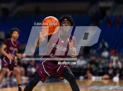 Thumbnail 2 in Waco Meyer vs. Hearne (UIL 2A Basketball Division I Final) photogallery.