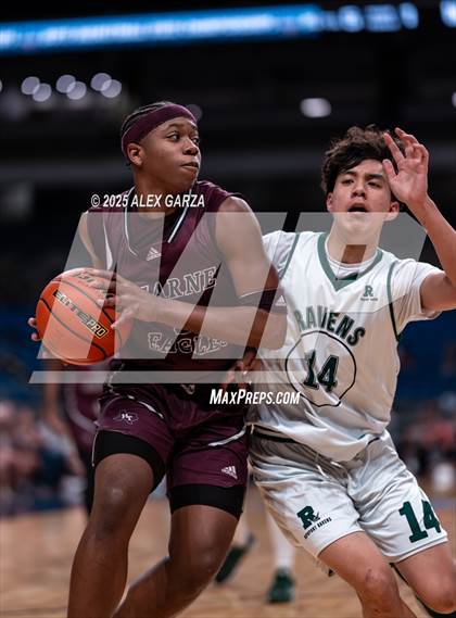 Thumbnail 3 in Waco Meyer vs. Hearne (UIL 2A Basketball Division I Final) photogallery.