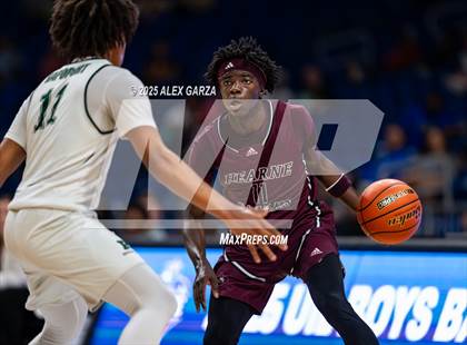 Thumbnail 1 in Waco Meyer vs. Hearne (UIL 2A Basketball Division I Final) photogallery.